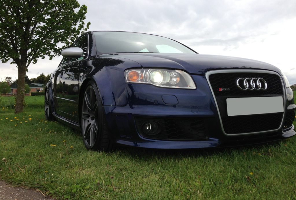 Modified Audi RS4 insurance