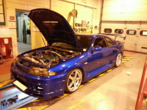 Nissan Skyline getting yet another modification