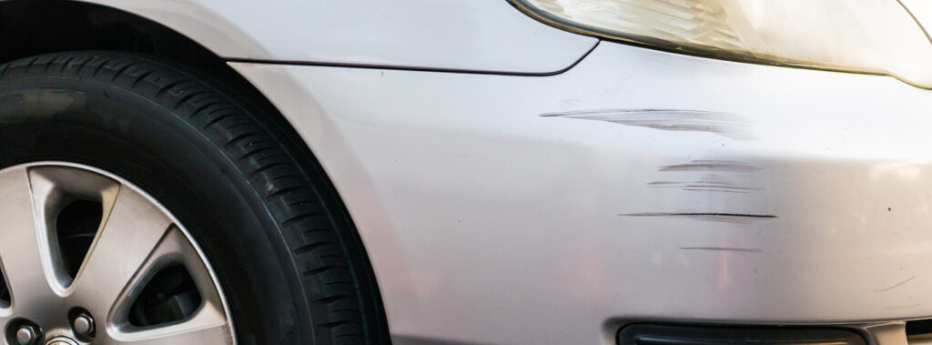 Scratched car 2