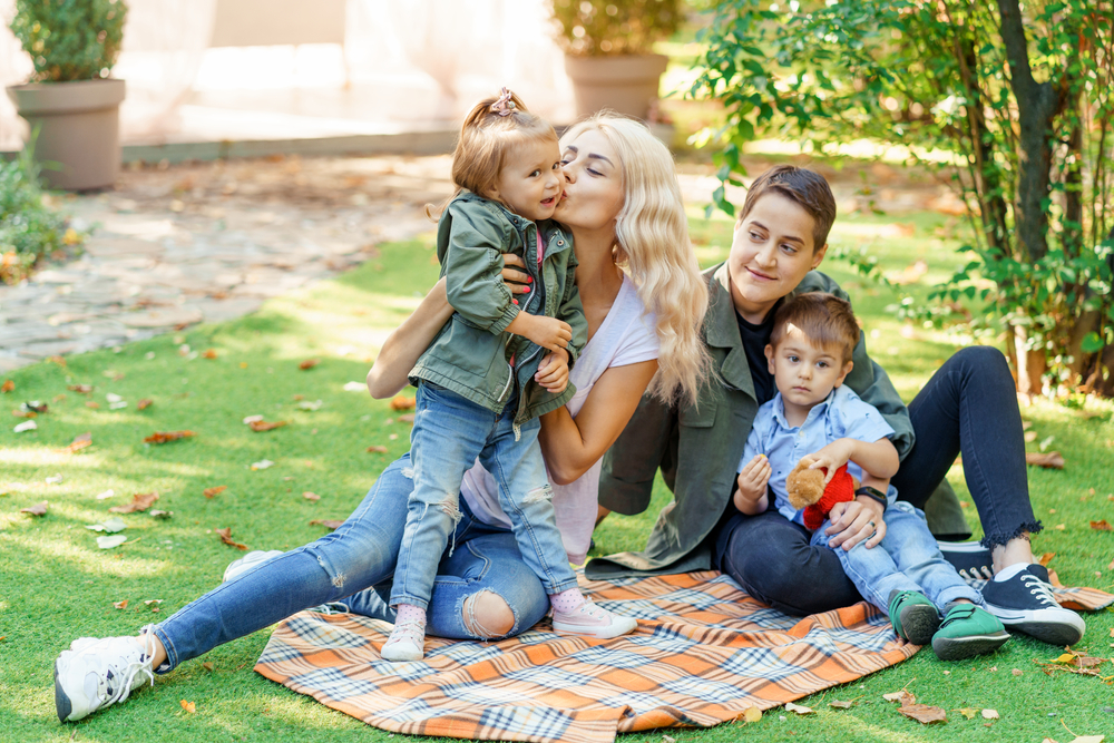 Family thinking about minibus insurance