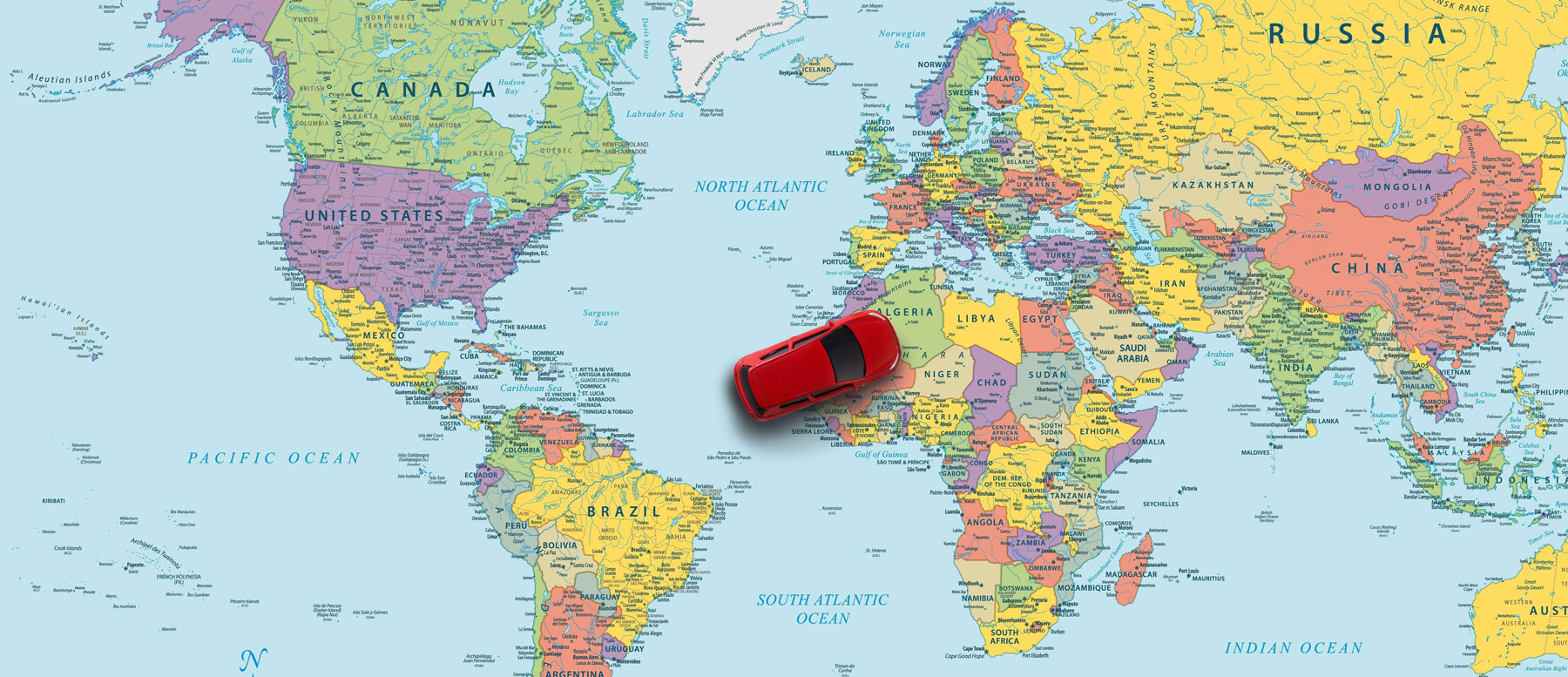 Car Insurance for International Drivers (Non-UK Residents) Header Image